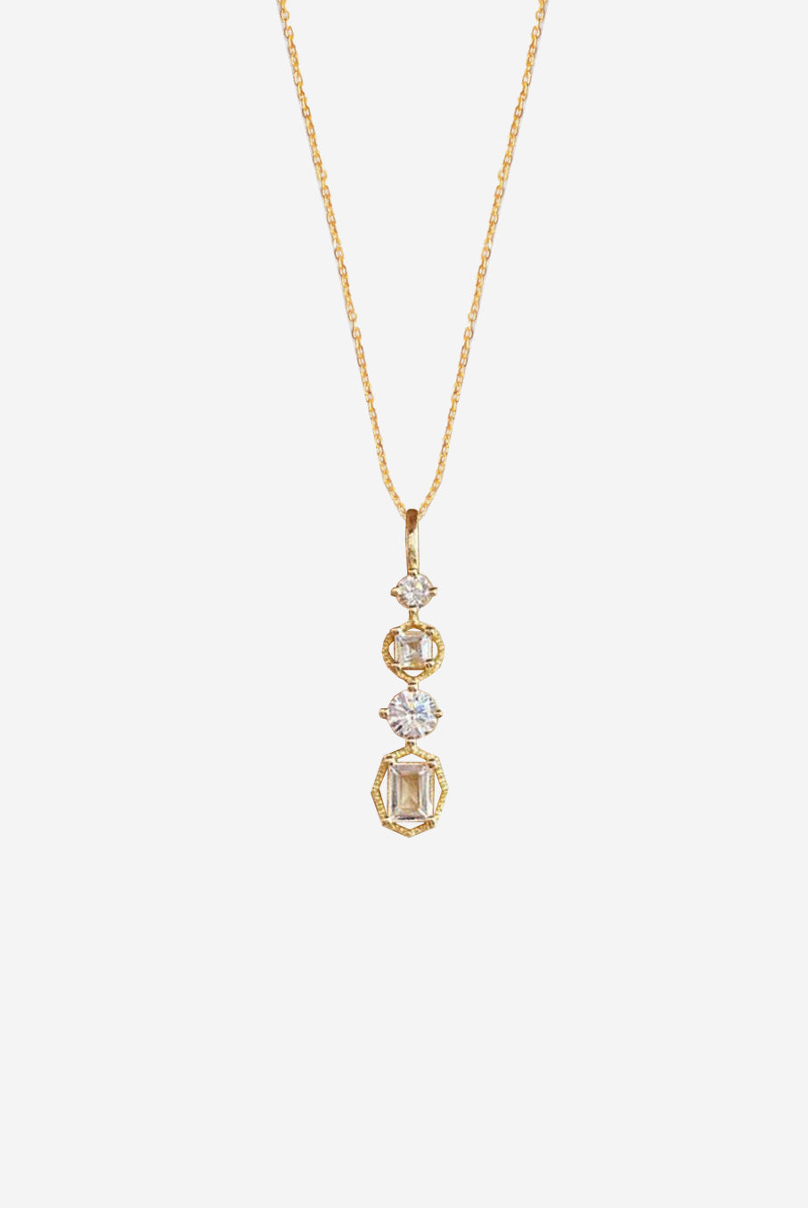 COLLIER DIAMOND DROP